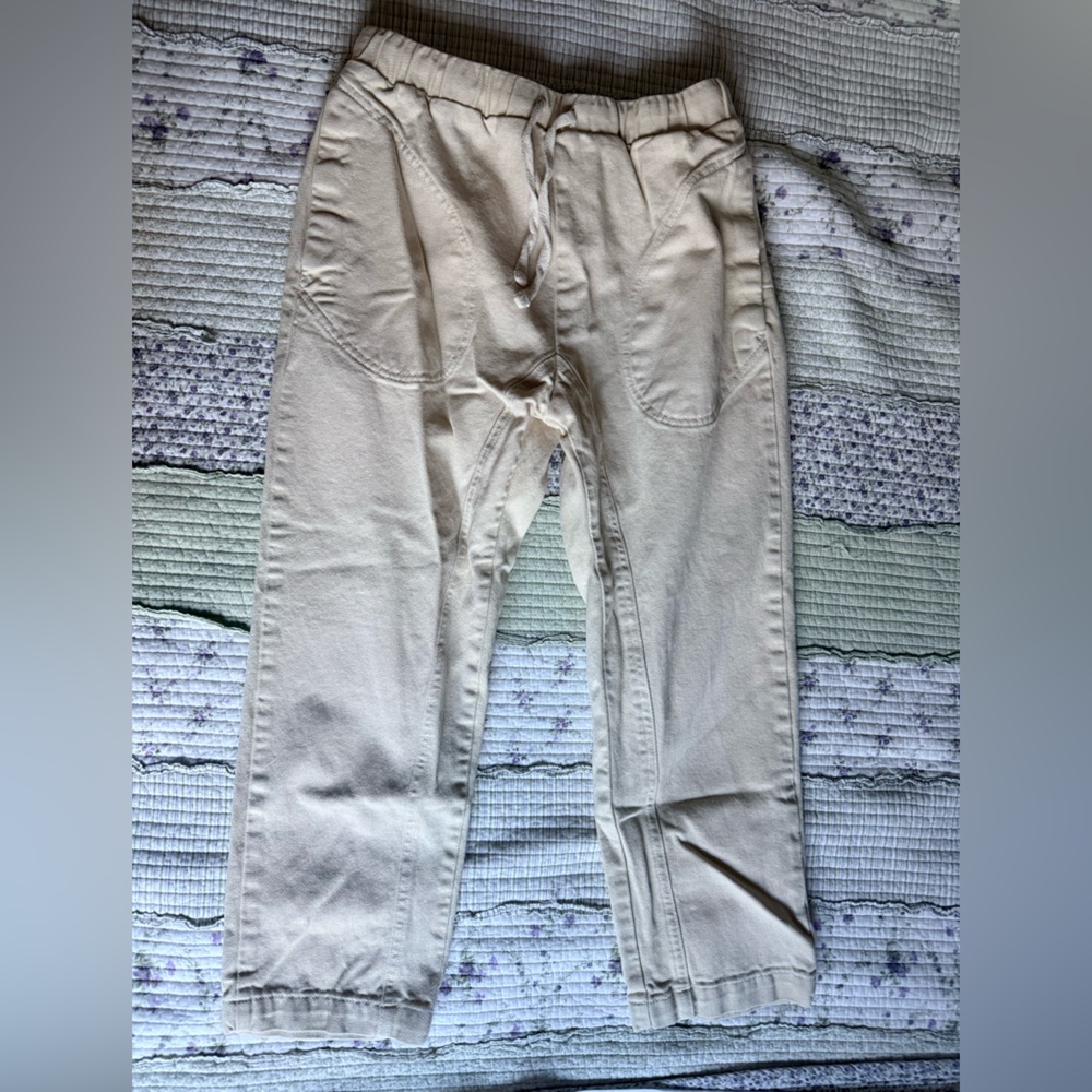 Zara Beige Baggy Pants